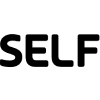 A green background with the word self written in black.